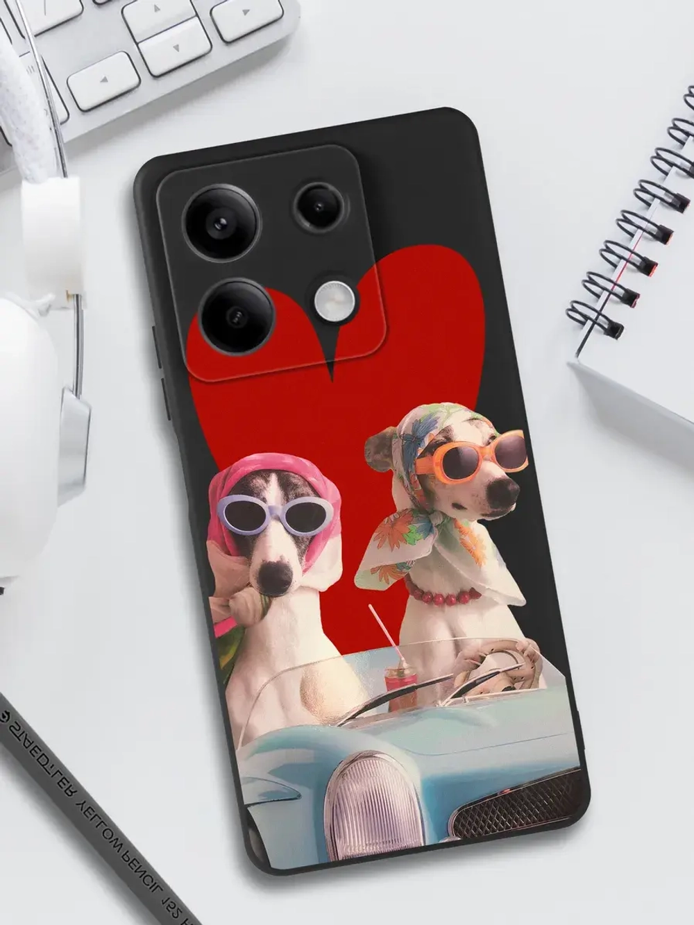 Чехол для Xiaomi Redmi Note 13 5G с принтом