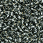 Японский бисер TOHO Round 8/0 (№29), с внутренним серебрением, прозрачный