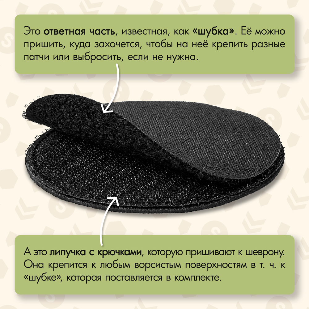 Нашивка на одежду, патч, шеврон на липучке "Будешь предан - будешь предан" 8,5х8,5 см