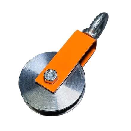 Блок монтажный с рым-болтом 12мм ф100мм (Окрашенный)