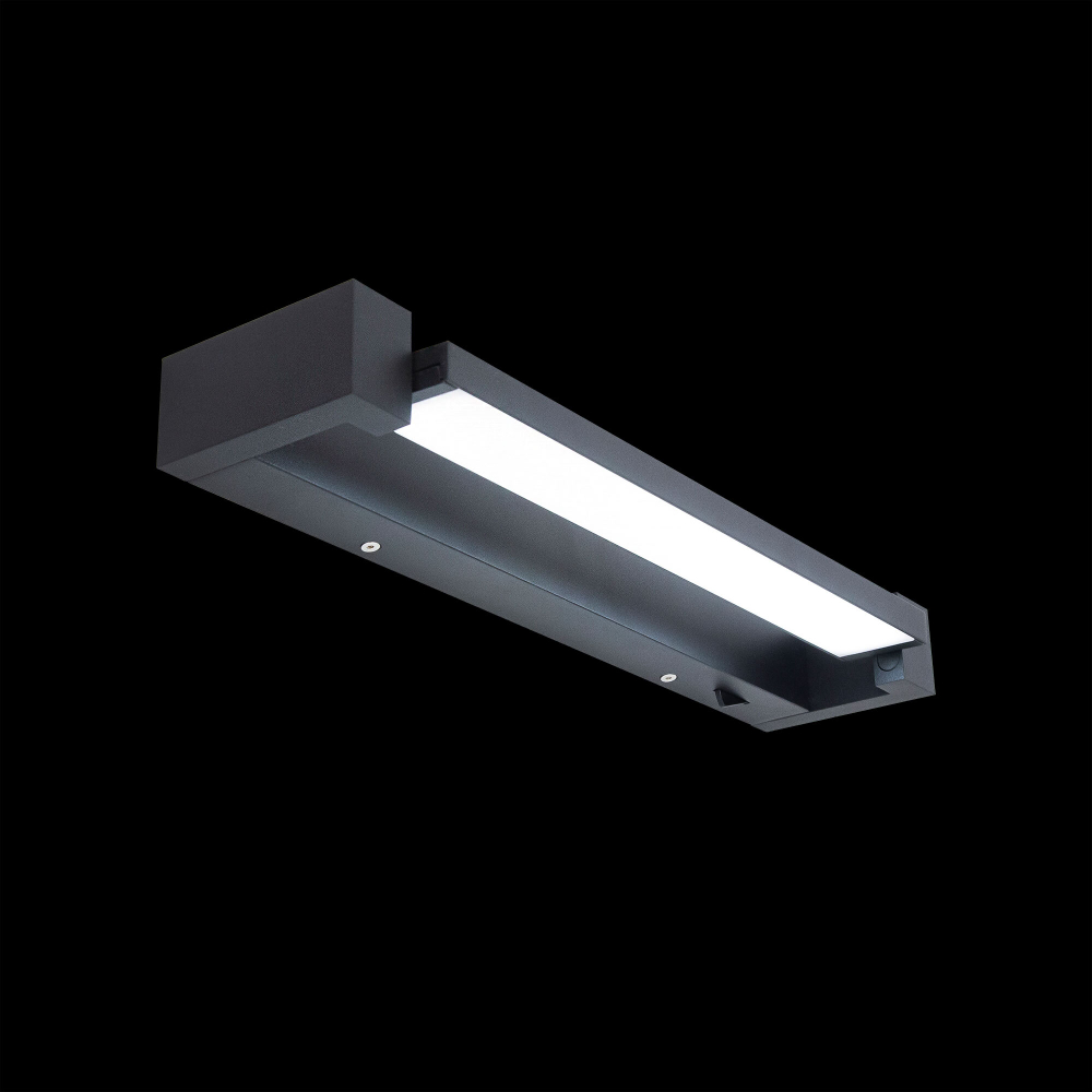 Citilux Визор CL708241N LED Настенная подсветка с выключателем Чёрная
