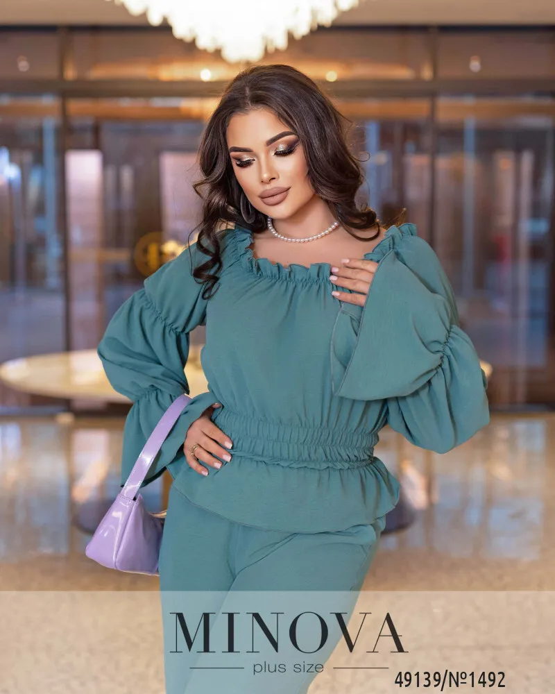 Костюм 1492-оливковый Minova