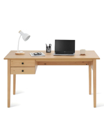 IKEA Письменный стол HEMNES,155*65*74, белый-коричневый, КЫМОР (ХЕМНЭС ИКЕА)