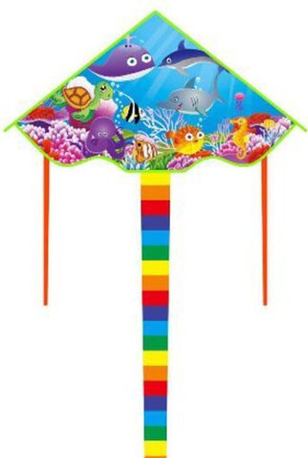 Воздушный змей "Подводный мир" 90*50см