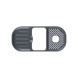 Органайзер для раковины с полкой Caddy, черный