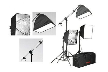 Комплект постоянного света FST ET-403 KIT флуоресцентный