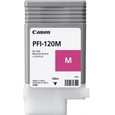 Картридж Canon PFI-120M 2887C001 Картридж для TM-200/TM-205/TM-300/TM-305, 130 мл. пурпурный