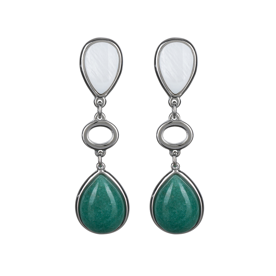 Серьги Possebon Madre, Q.Verde A0585.1.17 S