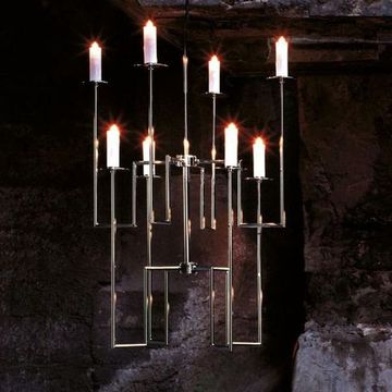 Italamp T10 8 Chrome — Потолочный подвесной светильник SPIDER