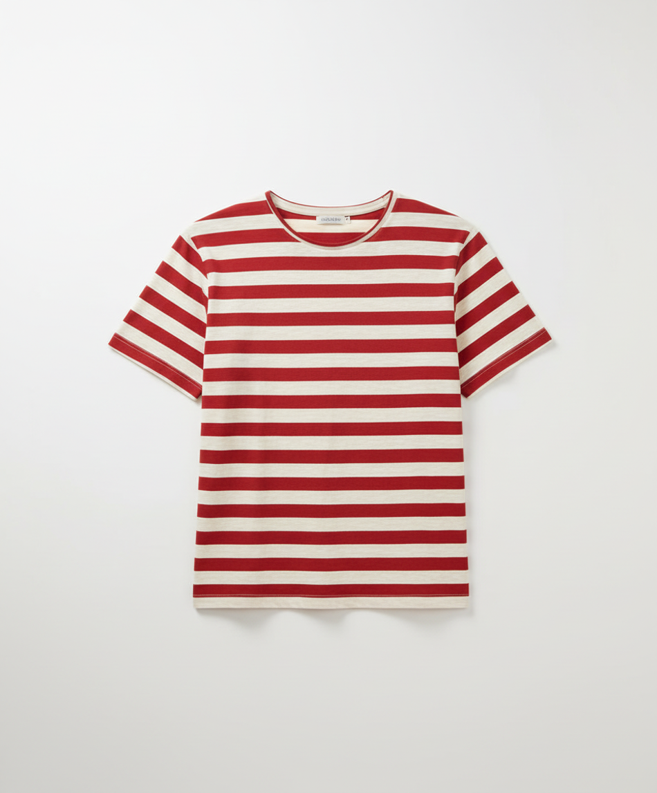 Футболка в широкую полоску unisex