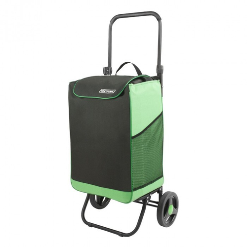 СУМКА ТЕЛЕЖКА СПУТНИК 2 МАКСИ ИСТОК ЧЕРНЫЙ ЗЕЛЕНЫЙ СТМ22