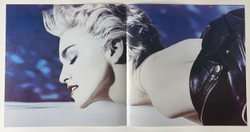 Винтажная виниловая пластинка LP Madonna True Blue (USA 1986) (Poster) Papa Don't Preach