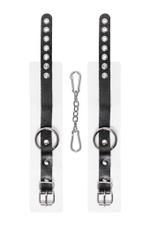 Оковы Pecado – натуральная кожа, съемная цепь 24 см