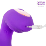 Фиолетовый вибромассажер 18см Bior Toys Cosmo Orgasm CSM-23164