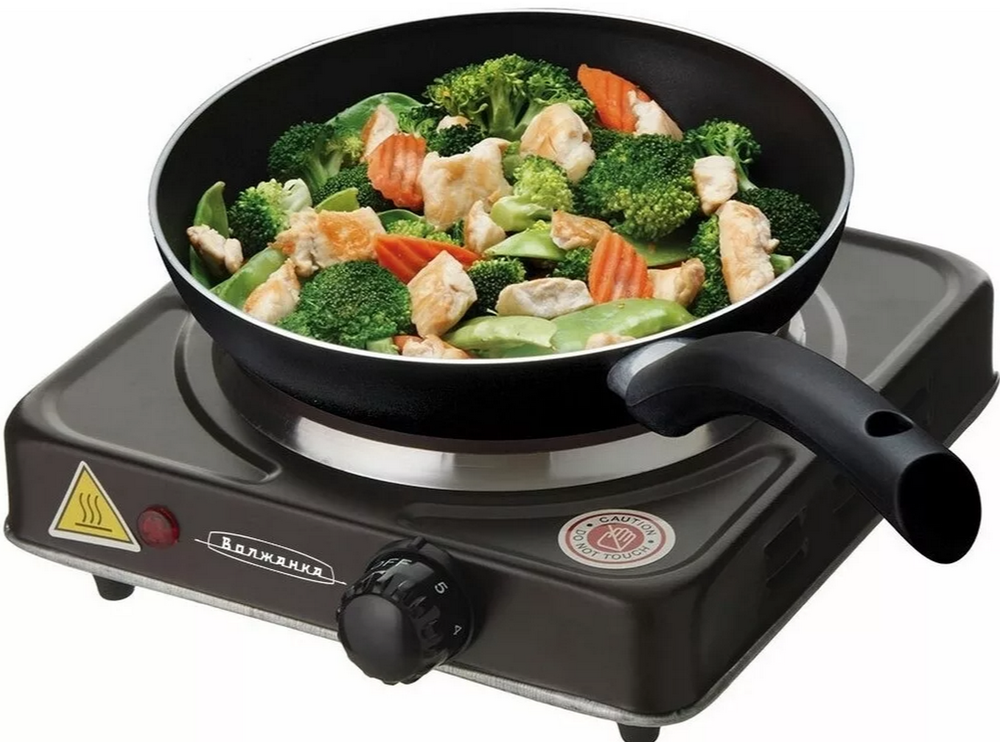 Настольная плитка электрическая Волжанка ЭПС-101 (1-к.)