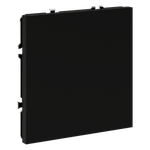 Заглушка VOLTUM S70 с суппортом, (черный матовый)