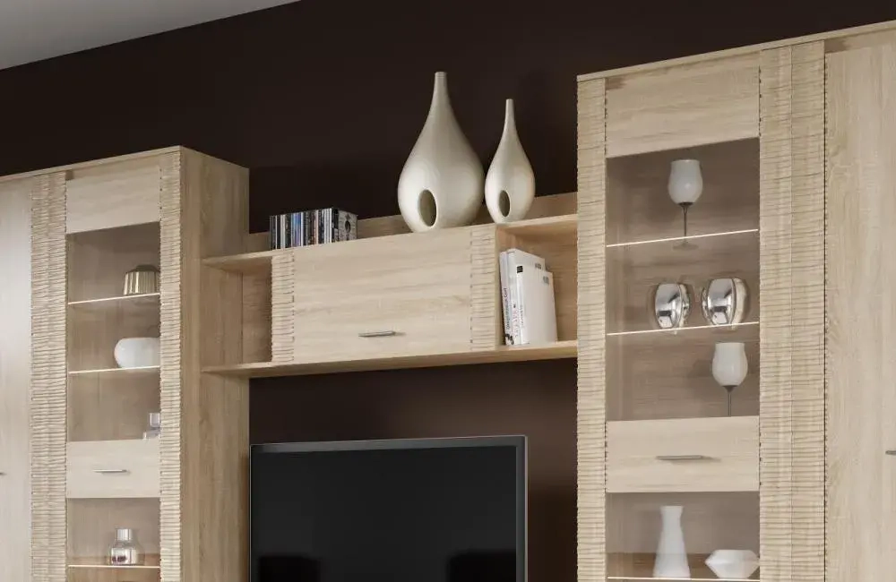 Полка закрытая "Элана" гостиная