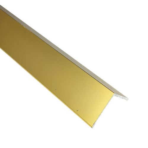 Угол 20*20мм остр. "DO-4" 2,7м Золото глянец анод. алюм.