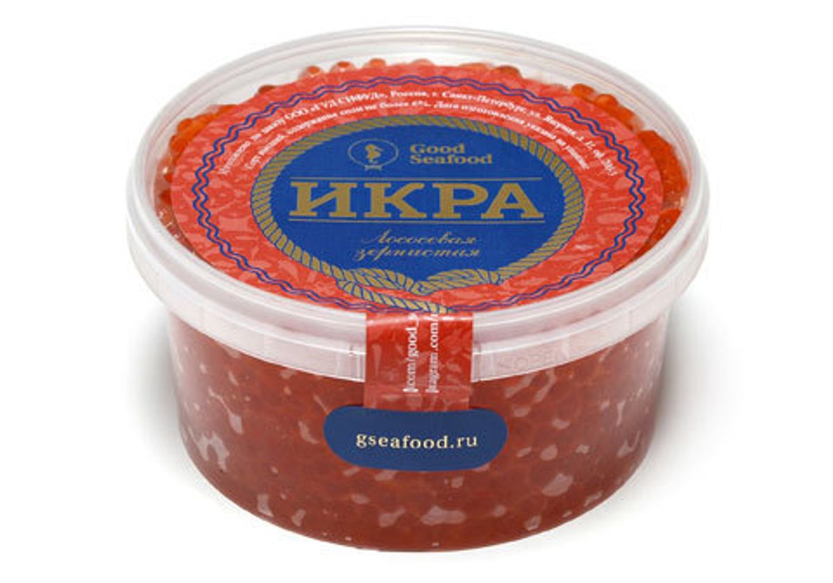 Икра красная кеты, 500г