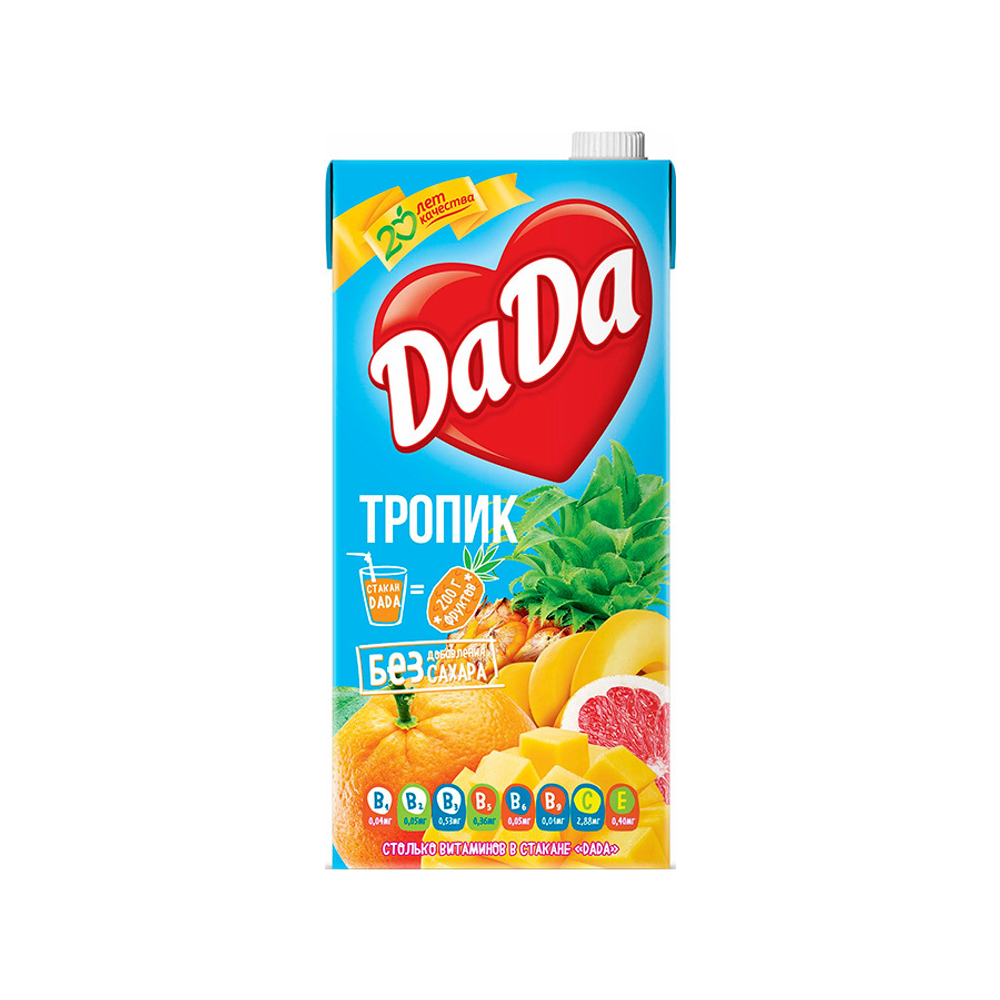 Сок Да Да Тропик 1.9 л