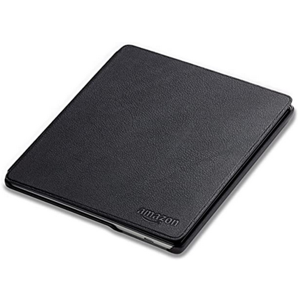 Обложка от Амазон Leather Кожа Black для Kindle Oasis