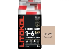 Затирка цементная Litokol Litochrom EVO 1-6 5 кг