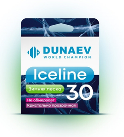 Леска DUNAEV ICE LINE 30m  0.08мм
