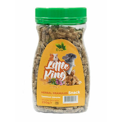 Little King лакомство травяные гранулы, 250г