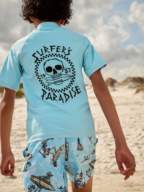 Рашгард для мальчика Next E89-784, Голубой