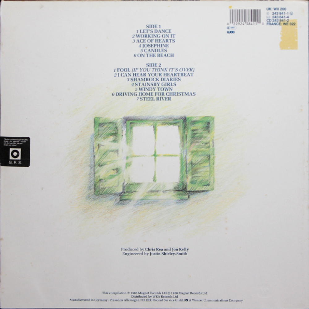Chris Rea / New Light Through Old Windows - The Best Of Chris Rea (LP)