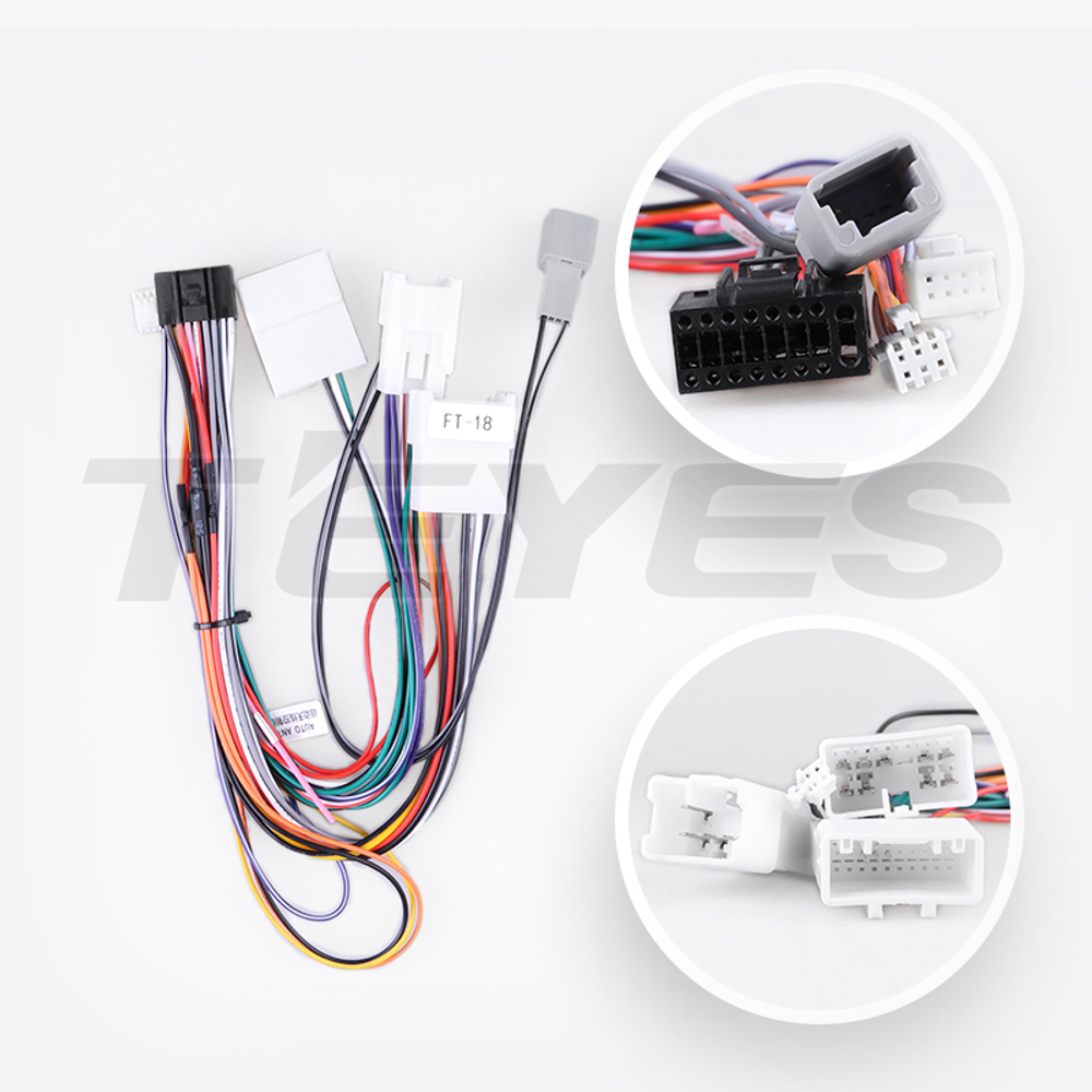 Комплект с разъёмами 12.3" Toyota Corolla E150 2006-2013 - Car-Smart LUX-E150