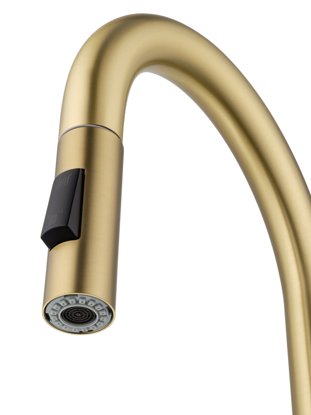 Смеситель для кухни с выдвижным изливом WONZON & WOGHAND, Брашированное золото (WW-A20782-BG)