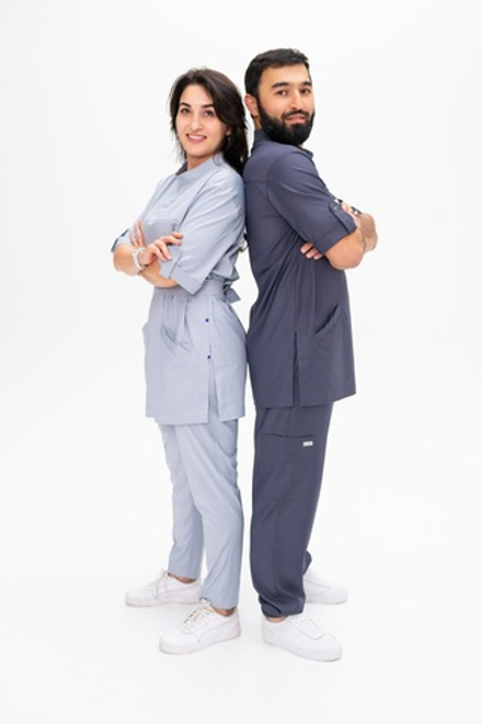 Костюм мужской (Рубашка-туника Гриф Найт и Джоггеры)