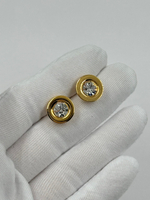 Серьги пусеты с кристаллами Givenchy