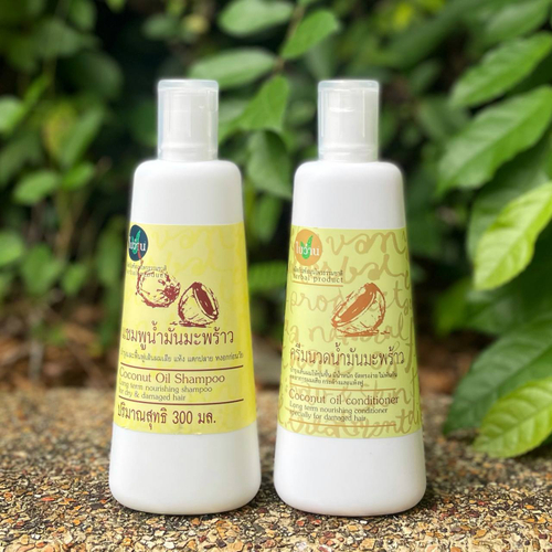 Шампунь для волос с натуральным кокосовым маслом Coconut Oil Shampoo Baivan