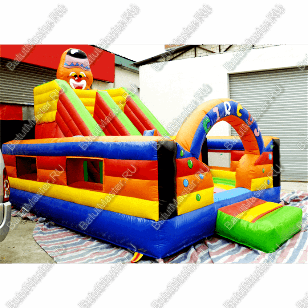 Коммерческий надувной батут "Цирковое наслаждение"