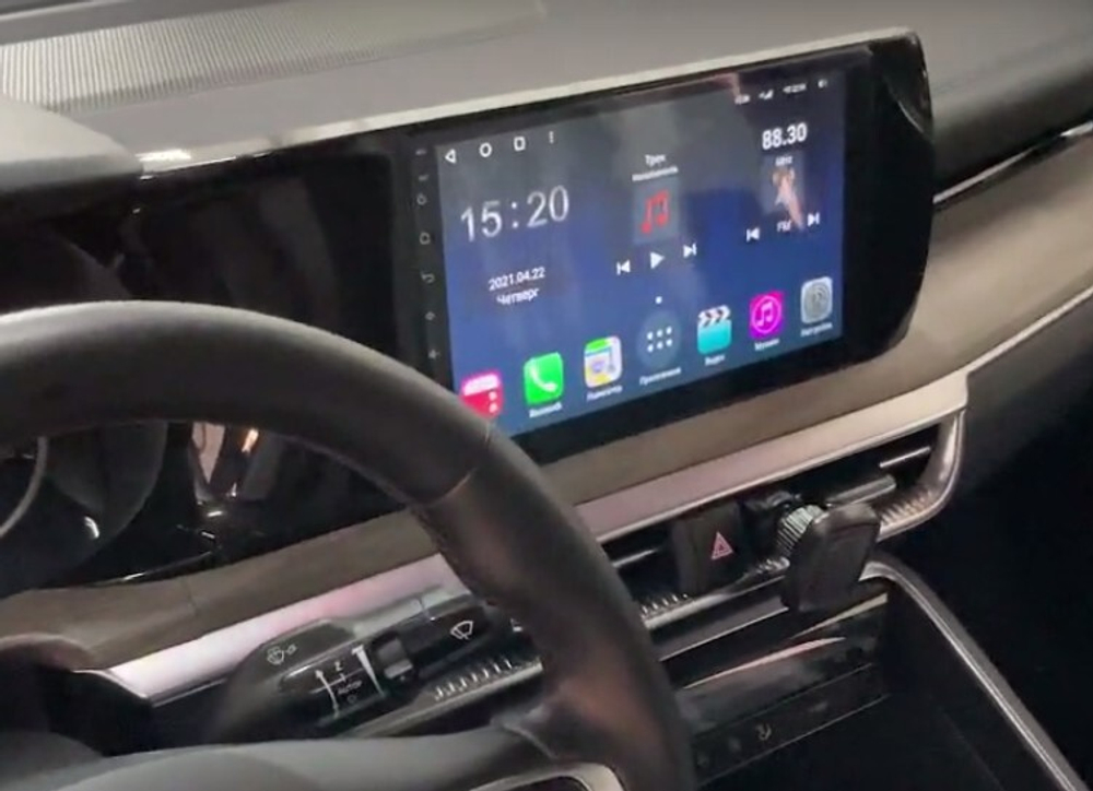Магнитола для KIA K5 2020+ - FarCar 1002M монитор 10" QLED на Android 13, 8 ядер (TS18), CarPlay, 4G SIM-слот
