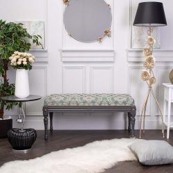 Банкетка Классика 2 Серый Каледония Минт