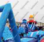 Надувной наземный аквапарк «Поймай осьминога» 25*15*8 м