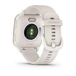 Смарт-часы Garmin Venu Sq 2 Music Edition цвет слоновой кости с персиково-золотым алюминиевым безелем, 010-02700-11
