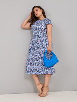 Платье П-026/цветочки-ромашки