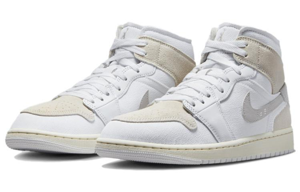 Кроссовки Jordan Air Jordan 1 Mid Carft "Light Orewood Brown"