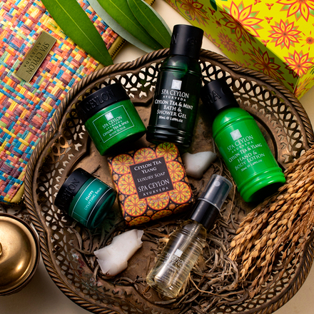 Набор для домашнего СПА "ЦЕЙЛОНСКИЙ ЧАЙ" (set)