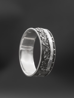 Кольцо «Тайная вечеря» Леонардо да Винчи из серебра