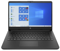 Ноутбук HP 14s-fq0088ur (3B3M2EA) 14"(1920x1080)IPS/ Athlon-3150U(2.4ГГц)/ 4Гб/ 256Gb SSD/ Radeon Graphics/ нет DVD/ Win10 / Черный