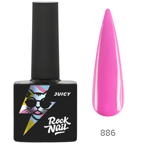 RockNail Гель-лак Juicy 886 Ambitious, 10 мл