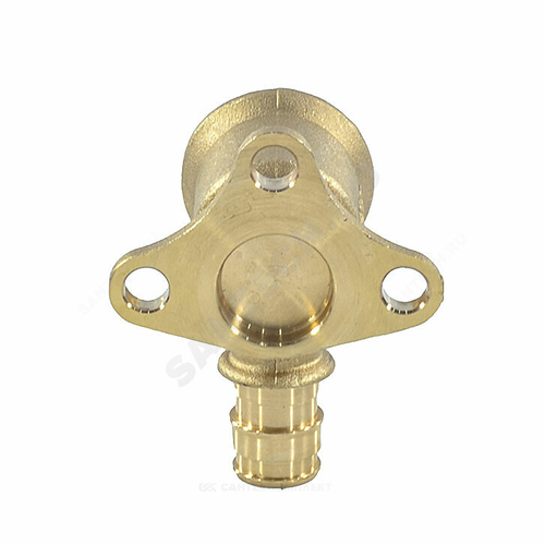 Водорозетка для PE-X труб радиальная латунь Дн 25х3/4" ВР с фланцем РОС