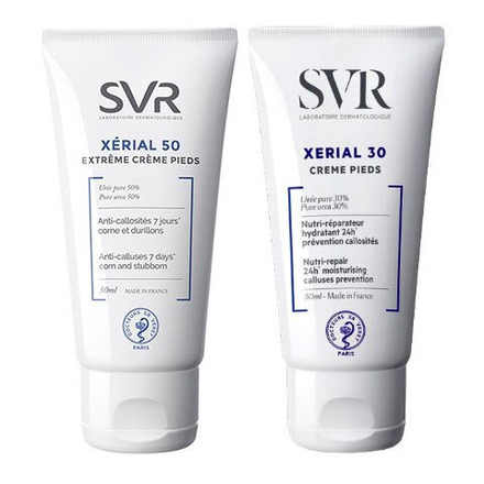 СВР Ксериал Набор Кремов для ног  SVR Xerial Kit 50 мл + 30 мл