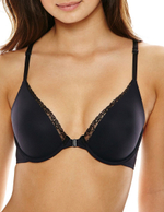 Бюстгальтер c фронтальной застежкой и Т-образной спинкой (Размер: 75E) (Цвет: бежевый)