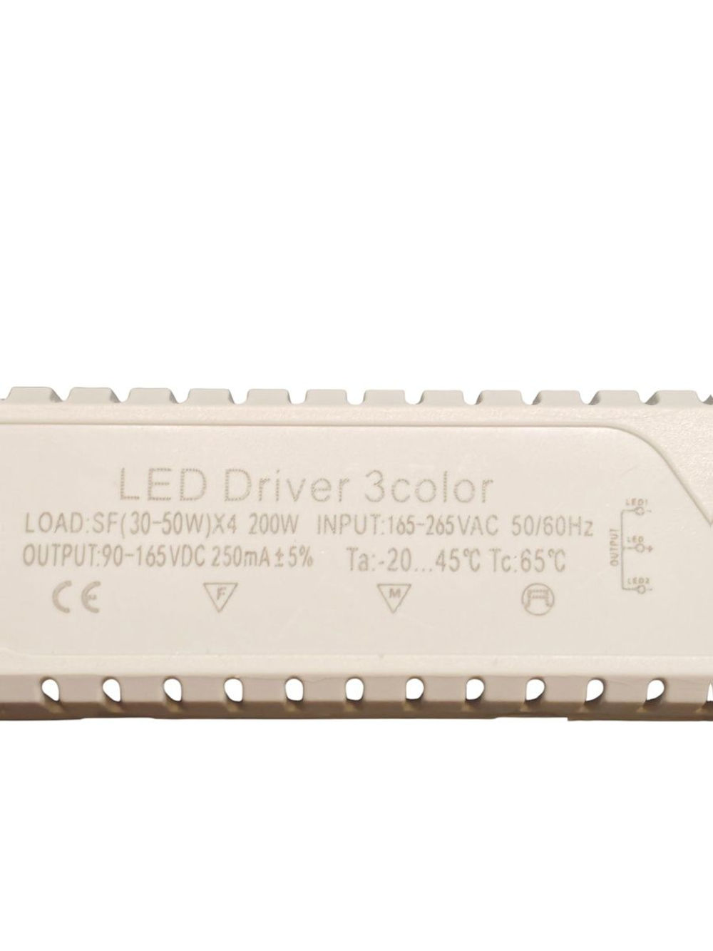 Блок питания для светильника Led Driver: SF (30-50W)x4 200W 250mA